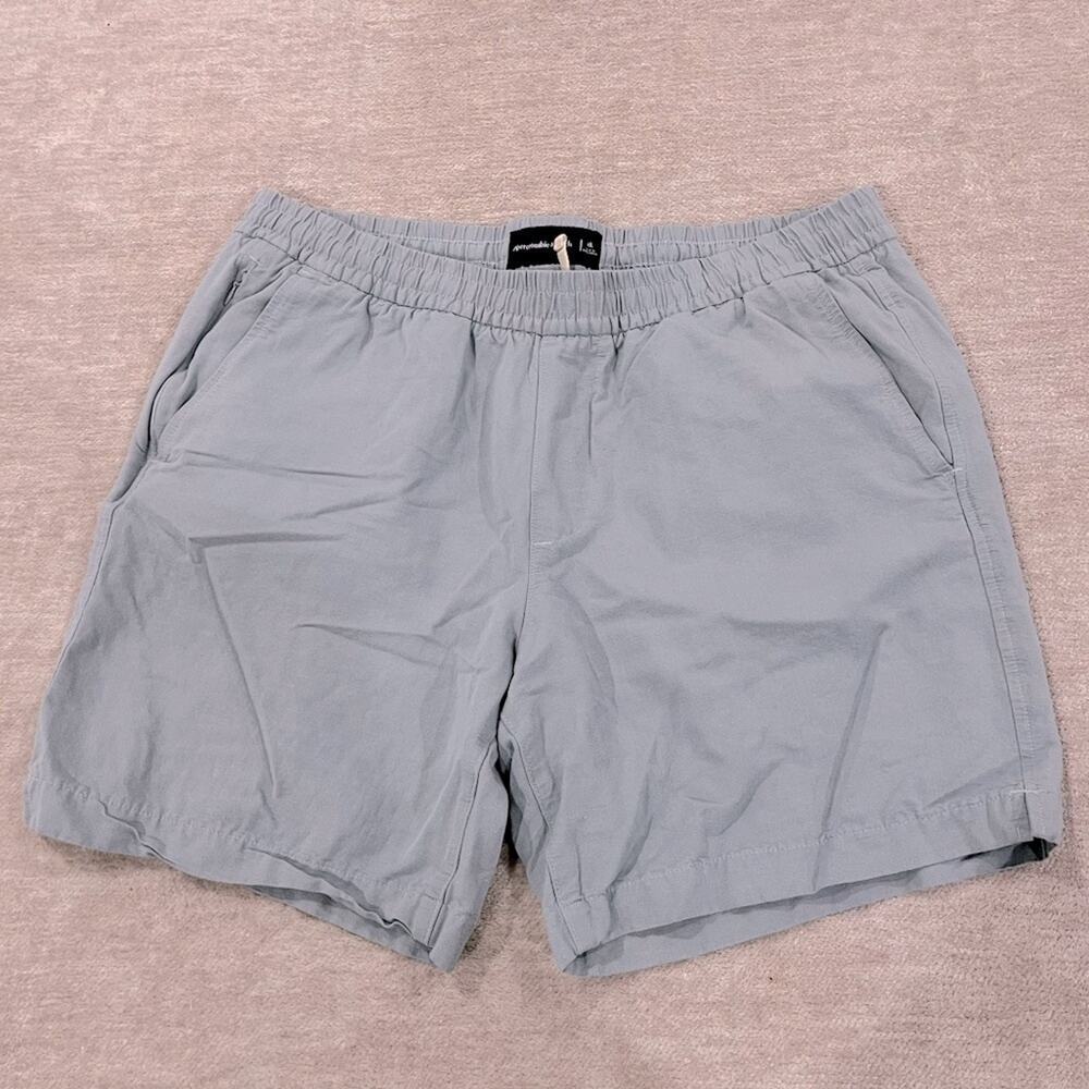 Abercrombie & Fitch Men’s Light Blue Drawstring Shorts XL | Grandpacore Dadcore